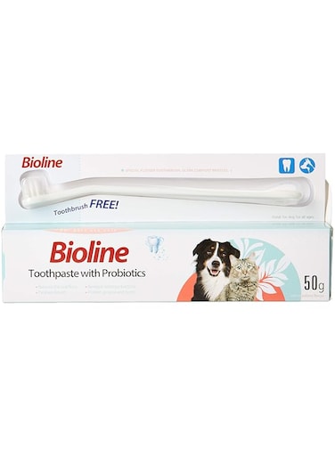 Bioline Toothpaste With Probiotics Balance Oral Flora 50 G, Multicolor
