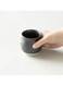 Coffee Cups I Pinot Flavor Cup I Made of Porcelain I 200 ml I Black and White Color