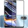 Muzz 9H Hardness, Edge to Edge Curved Border Tempered Glass Screen Protector for Realme 7 Pro - Black