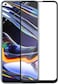 Muzz 9H Hardness, Edge to Edge Curved Border Tempered Glass Screen Protector for Realme 7 Pro - Black