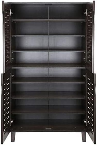 Galaxy  Design Wooden Shoe Rack with Dustproof Cover, Multi-Function Storage Tower Shelf, Shoe Cabinet for Home