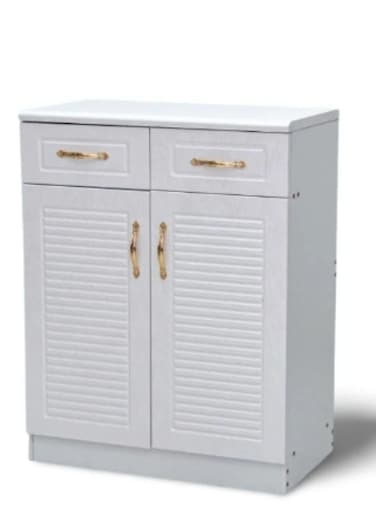 Galaxy  Design Wooden Shoe Rack with Dustproof Cover Multi-Function storage box For Home, Living Room, GDF- 8515 Color White