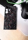 SOLARAE&nbsp;Luxury Glossy Aramid Carbon Fiber Protective Case For Samsung Galaxy S24 Ultra Anti-fall Case Slim Design ( Red )
