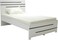 Galaxy Design Local Made Bed Modern &amp; Sublime Design Fully Wooden Twin Bed White 120x200 cm