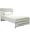 Galaxy Design Local Made Bed Modern &amp; Sublime Design Fully Wooden Queen Bed White 150x190 cm