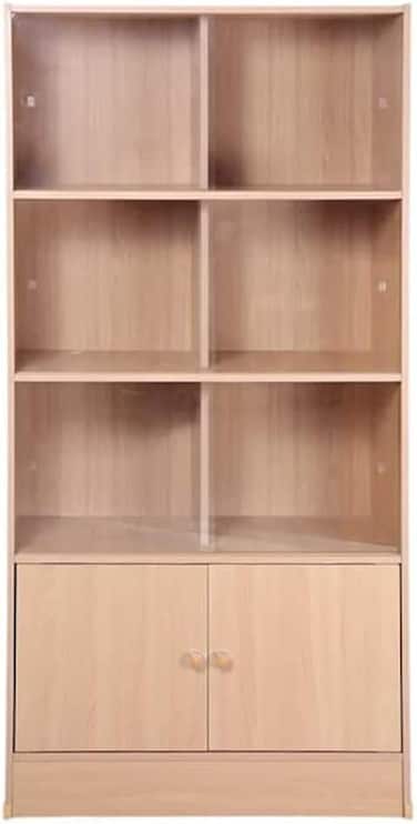 Galaxy Design Book Shelf Wooden Bookcase File Rack Storage For Home, Office, School, Library, Study Room, Living Room, Bedroom - Model GDF-BS31