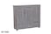 Galaxy Design Wooden Shoes Rack/Organiser With  Doors and 1 Drawer - Size (110H x 120W x 40D cm) Model GDF-MH60 (Gray Oak)