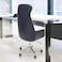 Galaxy Design Boss Executive Office Chair Steel Structure, PU Leather 360 Swivel Desk Gaming Chair High Back &amp; Adjustable Height Computer Table Chair, Soft Foam Gaming Study Chair, GDF-SBF802