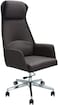 Galaxy Design Boss Executive Office Chair Steel Structure, PU Leather 360 Swivel Desk Gaming Chair High Back &amp; Adjustable Height Computer Table Chair, Soft Foam Gaming Study Chair, GDF-SBF802