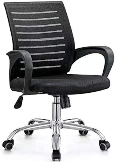 Galaxy Design Mesh Executive Office Home Chair 360 Swivel Ergonomic Adjustable Height Lumbar Support Back GDF-9968