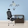 Galaxy Design Mesh Executive Office Home Chair 360 Swivel Ergonomic Adjustable Height Lumbar Support Back