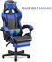 Galaxy Design Gaming Chair Ergonomic Executive Pubg-3D 360 Rolling Swivel Reclining Computer Chair PU Leather Adjustable Height With Headrest Pillow Cushion &amp; Lumber Support Back, Premium Foam GDF-367