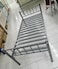 Galaxy Design Single Metal Steel Bed Dimension 90x190 Centimeters (Silver)  Without Mattress