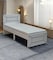 Galaxy Design Sturdy Modern Design Wooden Queen Bed Medical Mattress   Quiet &amp; Comfortable Beds L 190 X W 150 X H 95 Cm GDF-SBF-209-150 White