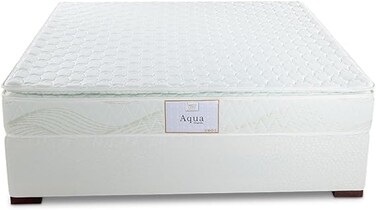 Galaxy Design Aqua Pillow Top Bonnell Spring Mattress &ndash; Double Size   L x W x H &ndash; 140 x 200 x 23 cm