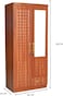 Galaxy Design 3 Door Wooden Wardrobe With Mirror with One Lockable Drawer 40W x 80L x 185H (Cherry)