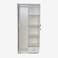 Galaxy Design 2 Door Wooden Wardrobe With 1 Lockable Drawer White Color - Size ( 80L x 45D x 185H ) Cm Model GDF-621W