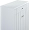 Galaxy Design Modern Wooden Shoe Rack Free Standing Entryway Shoe Organizer GDF-MH64 Super White(130cm)