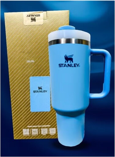 40oz Stainless Steel Tumbler &acirc;&euro;&ldquo; Leakproof Lid, Reusable Straw, BPA-Free, Hot 16H/Cold 24H, Slim Base, Dishwasher Safe Travel Mug with Handle