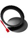 Inch Tart and Quiche Pan with Removable Bottom, Pie pans for baking, Non-stick Carbon Steel Quiche Pan for Pie, Mousse Cakes, Fruit and Desserts
