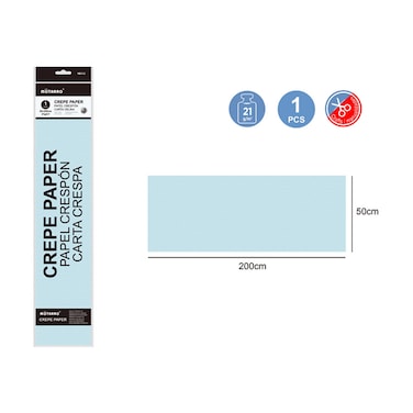 Motarro Crepe Paper (ME032-39)&ndash; Pack of 2