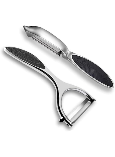 CYNBHH Kitchen Vegetable Peeler Stainless Steel Potato Peeler Fruit Carrot Peelers Kitchen Gadget Accessories Tools Vegetable slicer,2 PCS