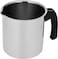 Allegra stainless steel milk boiler and Bakelite handle, 14 cm 2 L