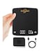 Gywjioy coffee scale with timer, 2kg/0.1g High Precision Espresso Scale for Espresso and Pour Over Coffee,High Precision Small Multifunctional Digital Kitchen Food Scale