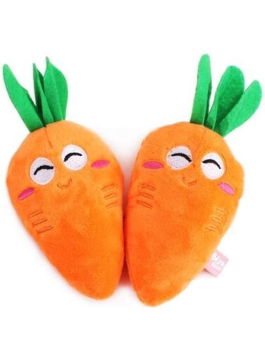 Beautiful Carrot Dog Squeaky Toy