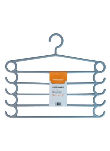 Multipurpose Pants &amp; Skirt Hanger &acirc;&euro;&ldquo; Space-Saving Smart Closet Organizer for Scarves, Trousers, Bags &amp; Accessories &acirc;&euro;&ldquo; Heavy-Duty Non-Slip Space Organizer for Wardrobe Storage (gray)