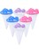 UOEPOWA [6 Pack] Floating Hair Filtering Mesh Removal for Laundry, Reusable Portable Washing Machine Cleaning Mesh Bag for Laundry, Washing Machine Pet Hair Catcher Tool (Colorful)