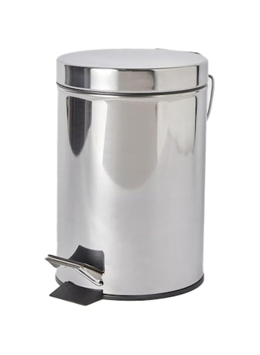 HomeBox Tamara Stainless Steel Pedal Bin - 3 L