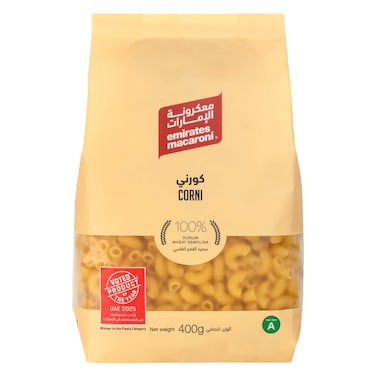 Emirates Macaroni Corni Macaroni, 400g
