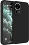 Case for Huawei Nova 13 5G, Liquid Gel Rubber Bumper Case with Soft Microfiber Lining Cushion Slim Shockproof Protective with Camera Protection Cover for Huawei nova 13 5G 2024 (Black)