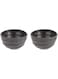 DINEWELL MELAMINE BLACK MATT SIDE BOWL, 4.2 INCH, BLACK, DWMP029B, 1 PC