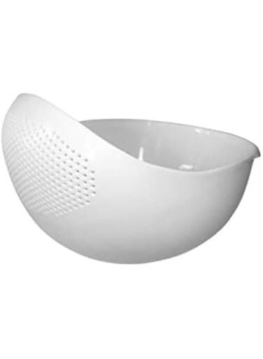 Chef Nest Rice Washing Strainer &amp; Filter Basket &ndash; Versatile Colander, Sieve, and Bowl Drainer for Fruits, Vegetables, and Grains &ndash; Essential Kitchen Gadgets for Easy Cleaning and Cooking