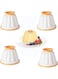 LEBKFT 4 pcs Pudding Moulds Pudding Cups with Lid Traditional Jelly Moulds Mini Pudding Basins Baking Cases Yorkshire Pudding Tray DIY Baking Tins Non Stick Cooking Pans