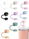 PCS Reusable Silicone Straw Covers for Stanley Cup 30 &amp; 40 oz
