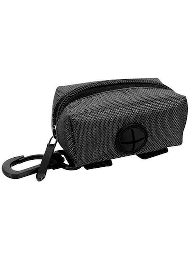Basics Standard Dog Poop Bags With Dispenser and Leash Clip, Holder Adjustable Pet Reflective Strip Design with Iron Hook for Garbage Bags