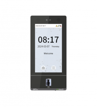 Zk BioFace D1 - Face+FInger+card Access+ Time attendnace - LAN+WIFI NOT POE