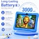 Modio M78 Tablet 7 Inch HD Display, 6GB RAM 256GB Storage, Android 15, 3000mAh, WiFi, Dual Camera, Shockproof Case (Blue)
