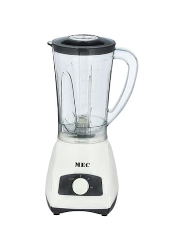 Geepas 2-in-1 Blender, 350W, 1.5L Plastic Blender Jar, MEC2000   2 Speed with Pulse Control   Over Heat Protection   Anti-Slip Rubber Feet   Chopper, Coffee Grinder &amp; Smoothie Maker
