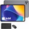 Modio M93 Tablet 11 Inch, 12GB RAM, 512GB Storage, Android 15, 10000mAh Battery, In-Cell HD Display, Dual SIM WiFi with Keyboard &amp; Mouse &ndash; Grey