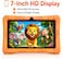 Modio M78 Tablet 7 Inch HD Display, 6GB RAM 256GB Storage, Android 15, 3000mAh, WiFi, Dual Camera, Shockproof Case (Orange)