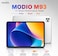 Modio M93 Tablet 11 Inch, 12GB RAM, 512GB Storage, Android 15, 10000mAh Battery, In-Cell HD Display, Dual SIM WiFi with Keyboard &amp; Mouse &ndash; Silver