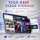 Modio M93 Tablet 11 Inch, 12GB RAM, 512GB Storage, Android 15, 10000mAh Battery, In-Cell HD Display, Dual SIM WiFi with Keyboard &amp; Mouse &ndash; Silver