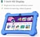 Modio M70 Tablet 7 Inch HD Display, Android 10.1, 4GB RAM 128GB Storage, Dual Camera, 3000mAh Battery, 5G WiFi, Shockproof EVA Case with Stand (Blue)