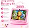 Modio M78 Tablet 7 Inch HD Display, 6GB RAM 256GB Storage, Android 15, 3000mAh, WiFi, Dual Camera, Shockproof Case (Pink)