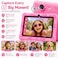 Modio M78 Tablet 7 Inch HD Display, 6GB RAM 256GB Storage, Android 15, 3000mAh, WiFi, Dual Camera, Shockproof Case (Pink)