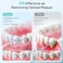COSLUS Water Flosser for Teeth, Braces, Gums Care - Advanced 10 Pressure Settings for Multiple Users, 300ML, BPA-Free, IPX7 Waterproof, Rechargeable Portable for Home &amp; Travel, White E40 (WFP14)